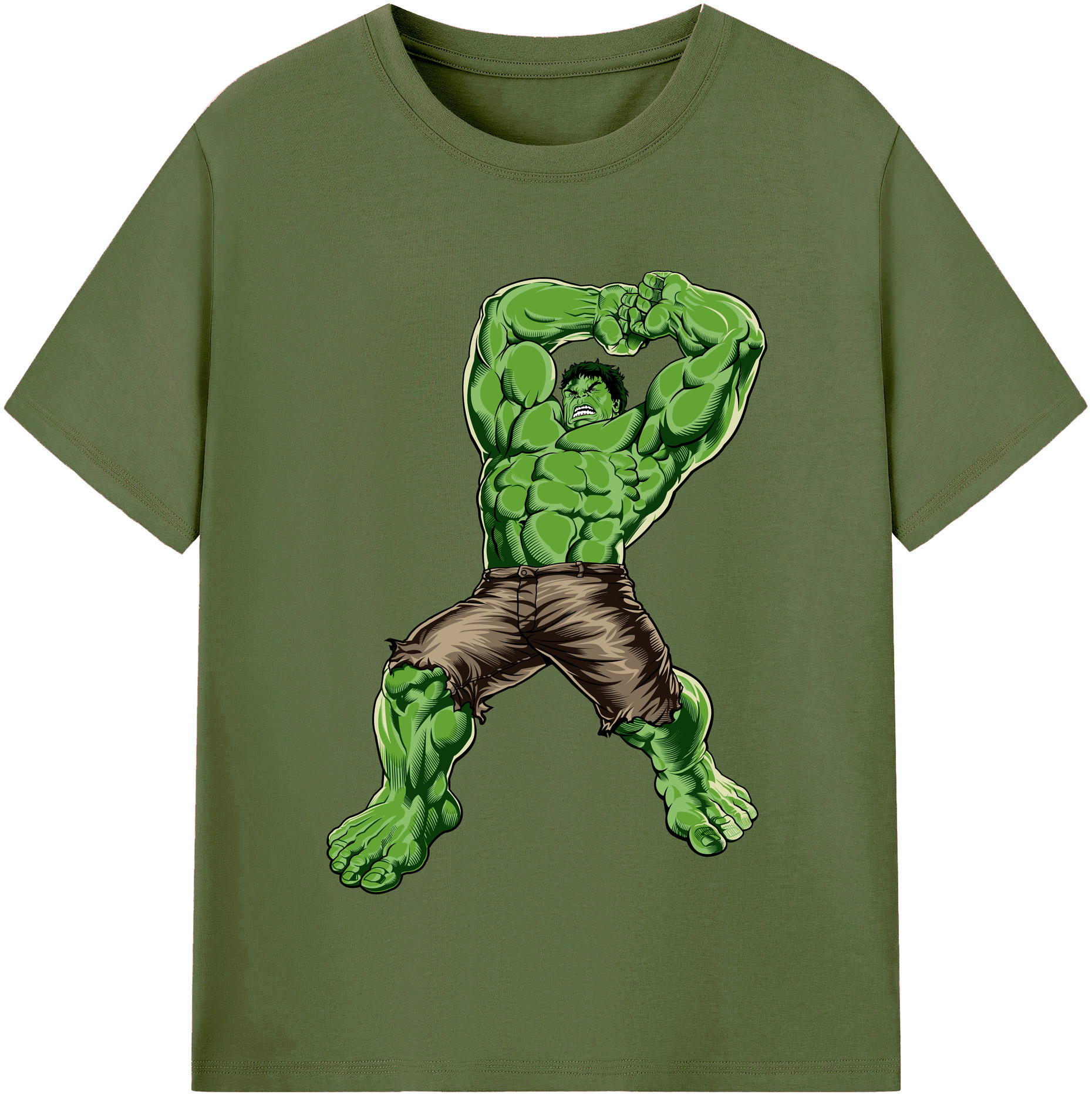 （画像用） アベンジャーズ The Avengers 綿100％半袖Tシャツ（フロントプリント）